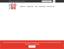 Tablet Screenshot of cork.ie